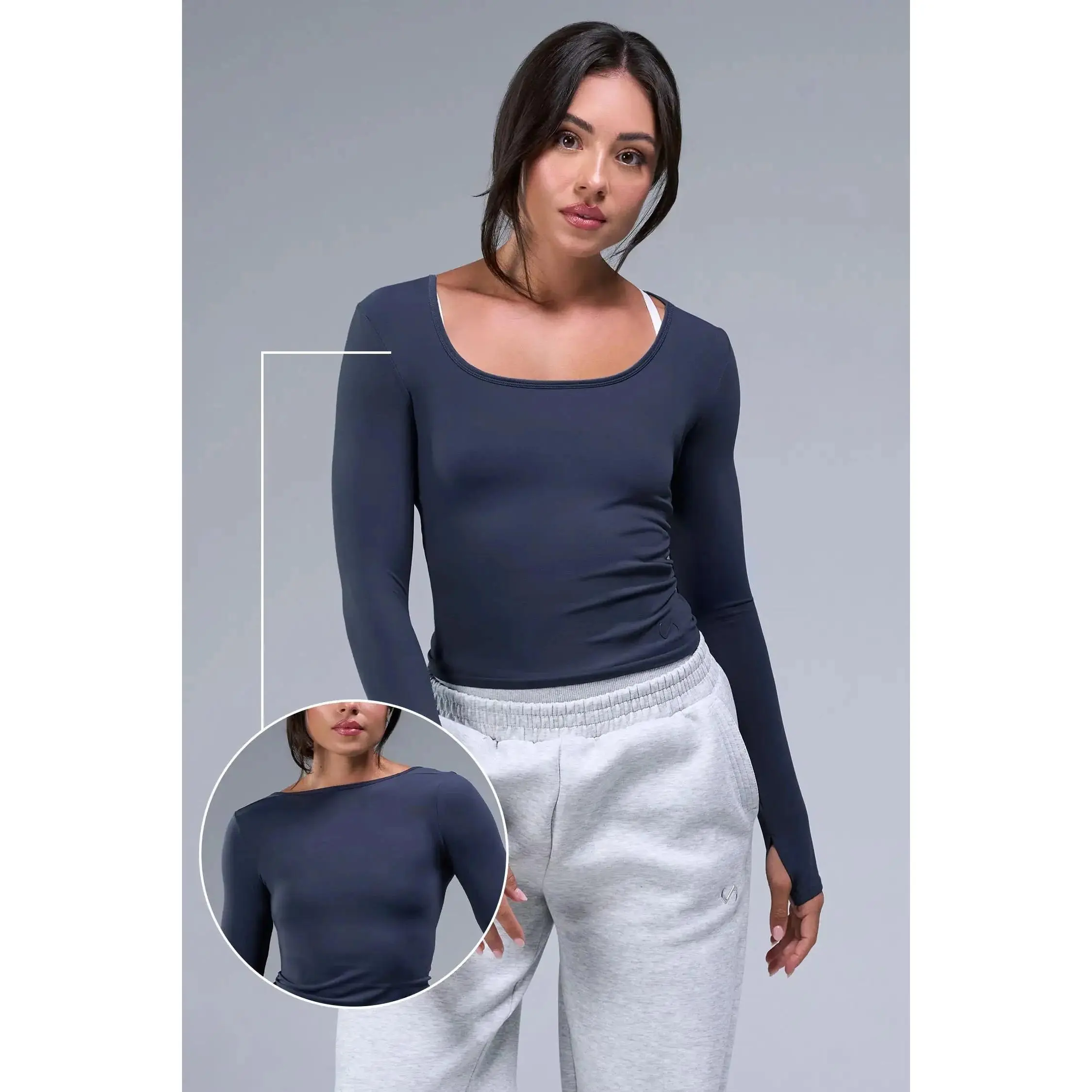 Essential Seamless Scoop Neck