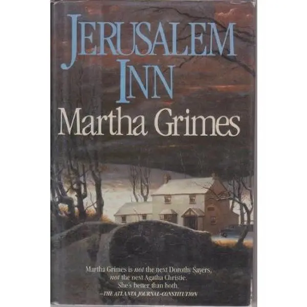 Jerusalem Inn by Martha Grimes - Used Hardcover English Book with Used Condition Ratings, Reading Materials