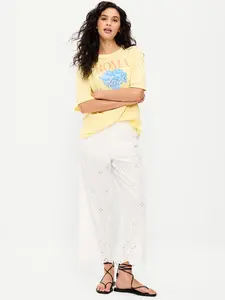 Old Navy Women's High-Waisted Cut Out Wide-Leg Pant