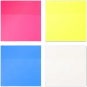 200 Sheets Transparent Sticky Notes Clear Sticky Notes See Through Sticky Notes 3x3 Inch Clear Note Pads  Translucent  It Notes for Books Annotation Office School Supplies (4 Colors)