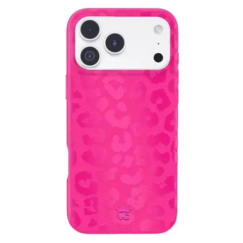 Velvet Caviar Even Hotter Pink Leopard  iPhone 18 Case - Cute Shockproof Drop Protection Phone Case - Fits iPhone 18 Pro Max, 18 Pro, 17, 16 & 15 & more