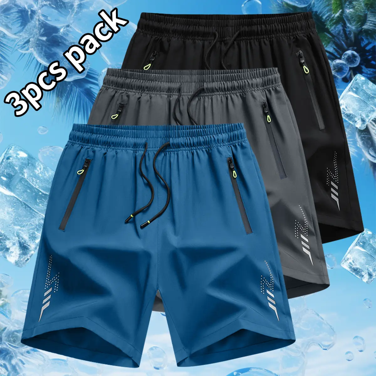 Lake Blue + Gray + Black