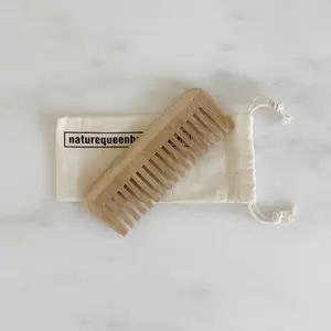 Organic Bamboo Wide Tooth Comb