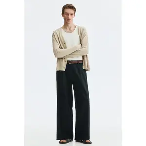 H&M Loose Fit Linen-blend trousers