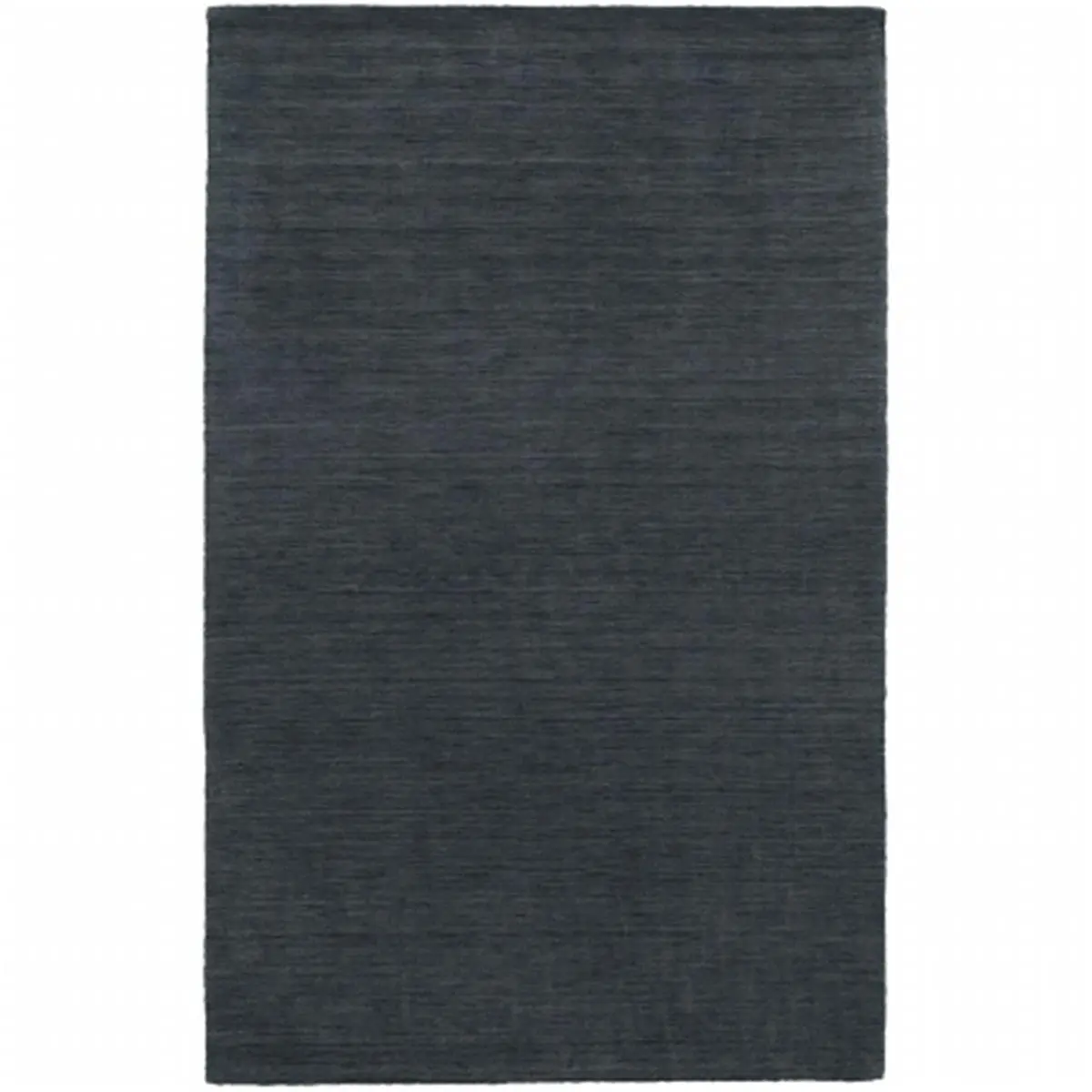 Oriental Weavers Aniston 27106 Machine-Woven 100% Wool Indoor Decorative Motif Runner Carpet, 2'6"x8" Navy, Small Rug Runners for Room Decor, Household Textile