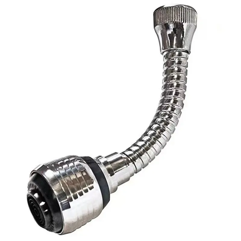 360° Rotatable Kitchen Faucet Extender with Flexible Hose, Sink Spray, 2-Mode Anti-Splash Nozzle Filter, Water-Saving Aerator for Kitchen Sinks & Cleaning Tasks