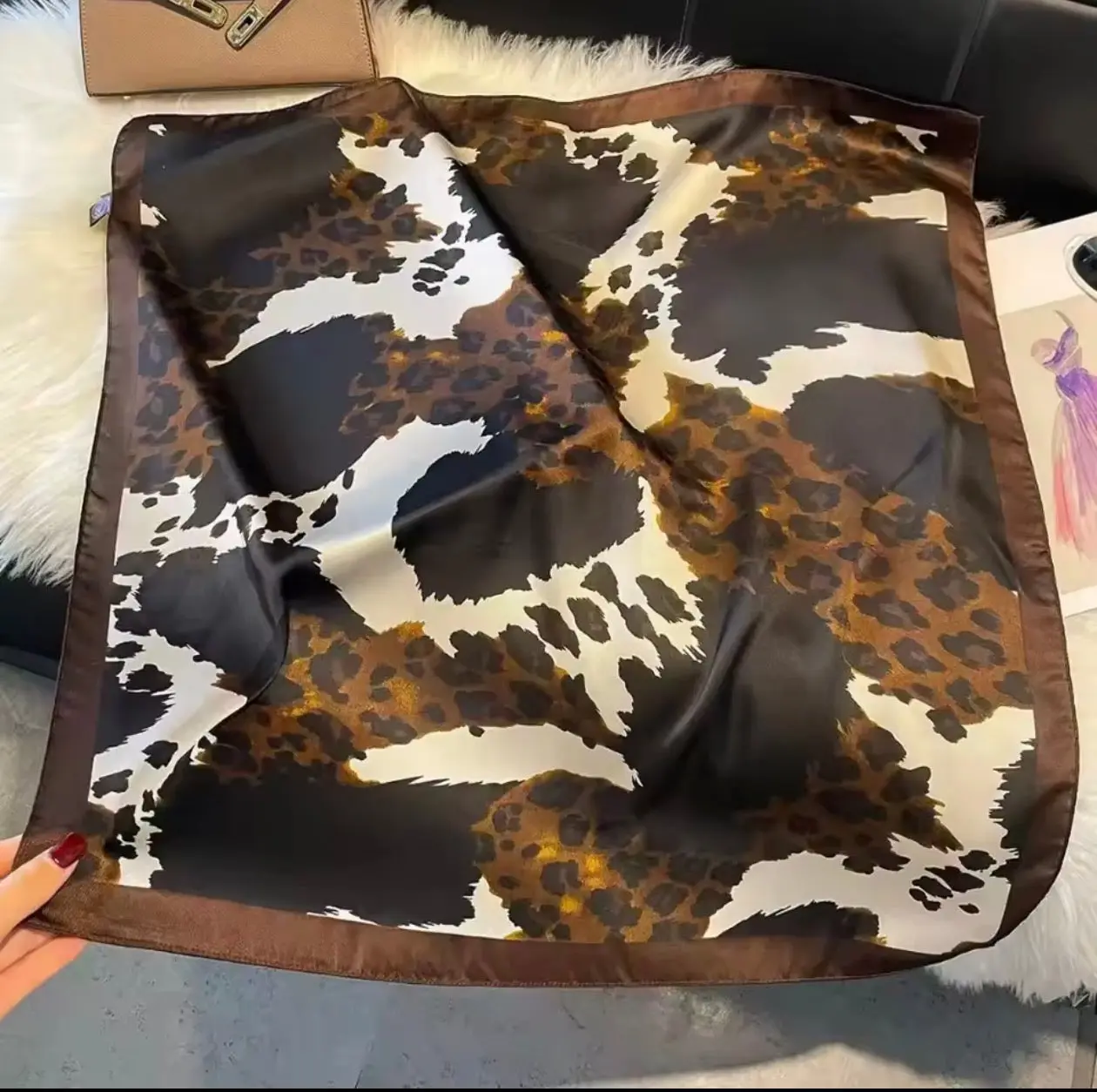 XL Printed Scarf