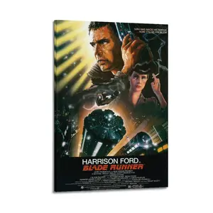 Blade Runner Poster for Bedroom Aesthetic Canvas Wall Art Living Room Posters Painting Picture Print Modern Family Decor Artist Bathroom Poster