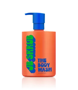 JB SKRUB The Body Wash for Teens - Gentle Hydrating Citrus Cleanser with Aloe Vera & Green Tea