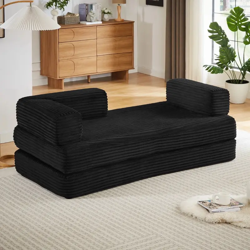 Modern Modular Sectional Sofa Loveseat Sofa,Cloud Boneless Couch for Living Room