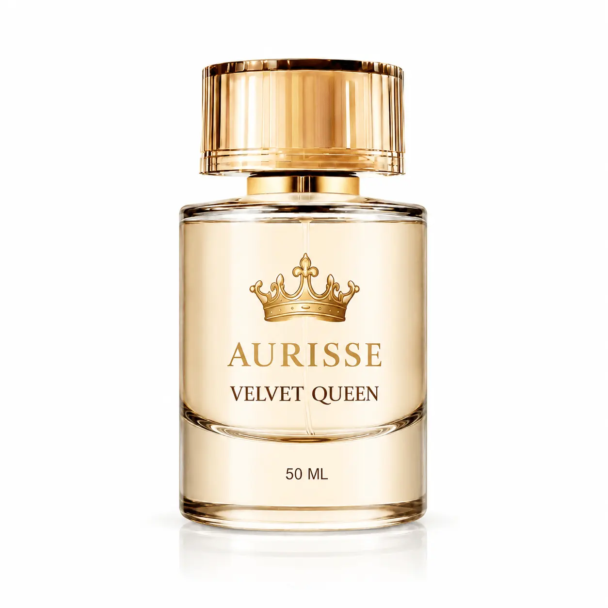 Aurisse Velvet Queen Floral Gourmand Extrait de Parfum for Women - Alcohol Base, Gourmand Warmth, Light Spray On, 50ml Single Item