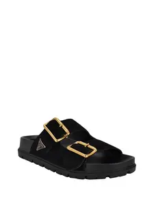 GUESS Female Fasten Suede Sandals