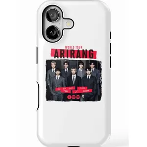 K-Pop Phone Case | Fanart Inspired Cover | 7 Member Idol Fan Gift | Compatible with iPhone 11, 12, 13, 14, 15, 16, 17 & more