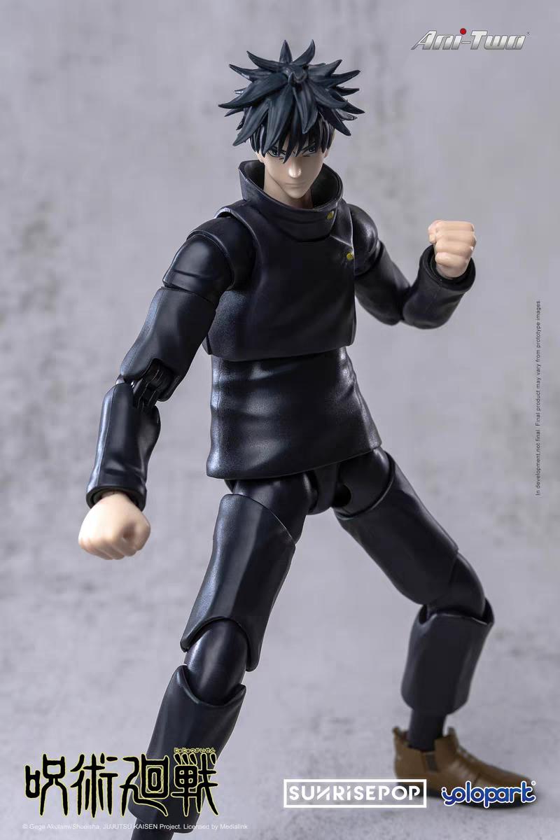 Satoru Gojo, Yuji Itadori, Megumi Fushiguro 21cm Articulated Figure ...