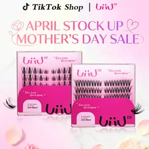 UiiUKK Lashes premapped Lashes lash map clusters d curls lash extensions Pre-Matched Individual Manga Lash Extension with Ultra Thin Band Eyelashes Extensions Longlasting Easy to Apply Soft comfortable Makeup at Home For Beginner Friendly Cosmetic