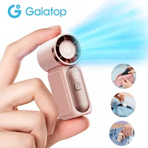 [3000mAh |   100-Speed] GAIATOP Super Mini Fan for Travel, Makeup Drying & Hot Flashes, Portable Pocket Fan for Purse/Stadium