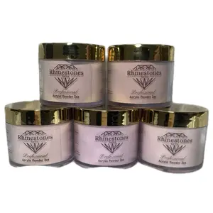 Rhinestones Powder Acrylic Covers Collection 2oz Mystery Colors Professional Acrylic Powder for Nail Art