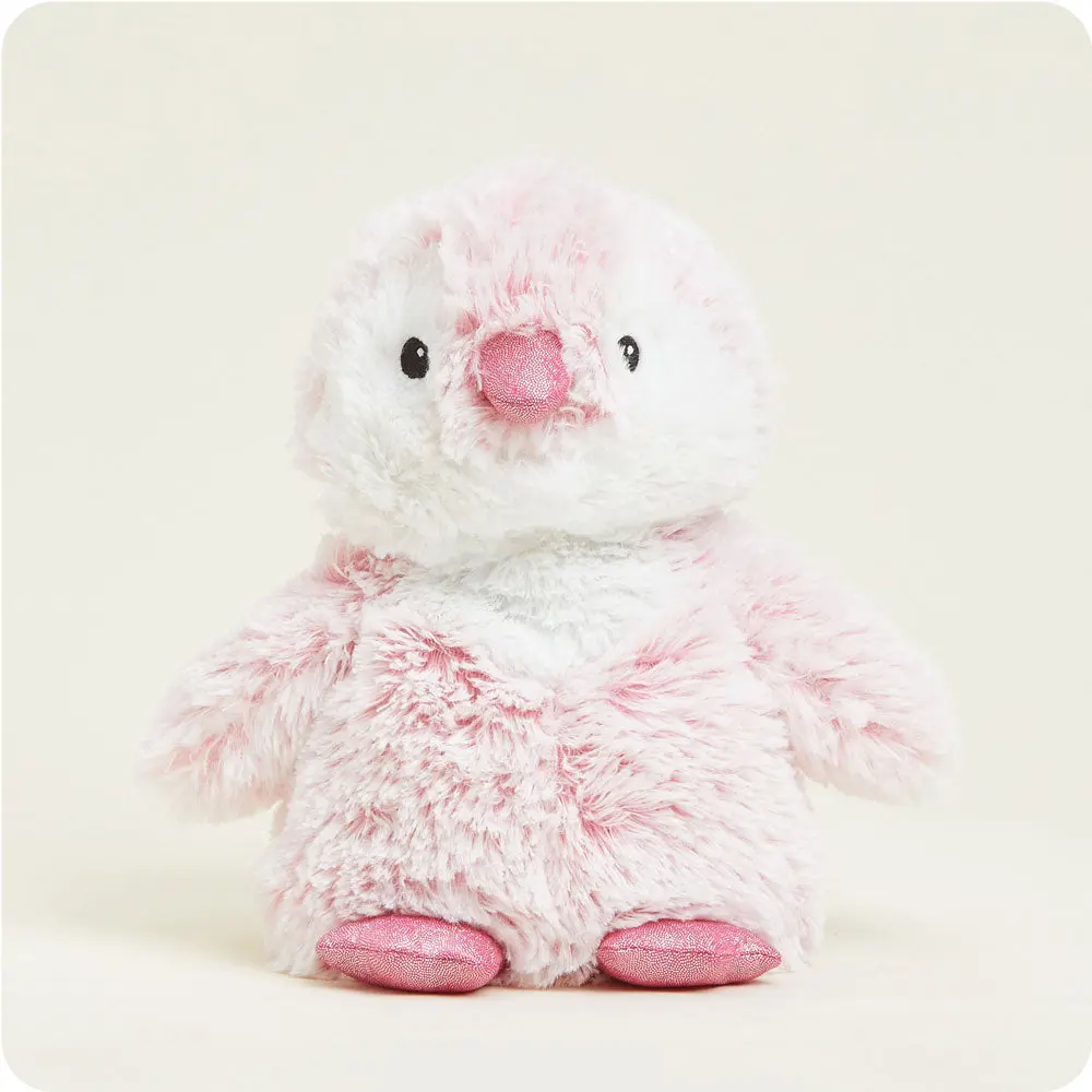 Pink Penguin Warmies - Heatable, Chillable, and Weighted Plush