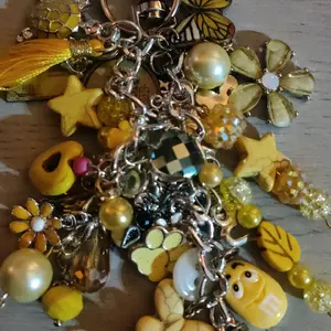 Chunky Yellow Keychain