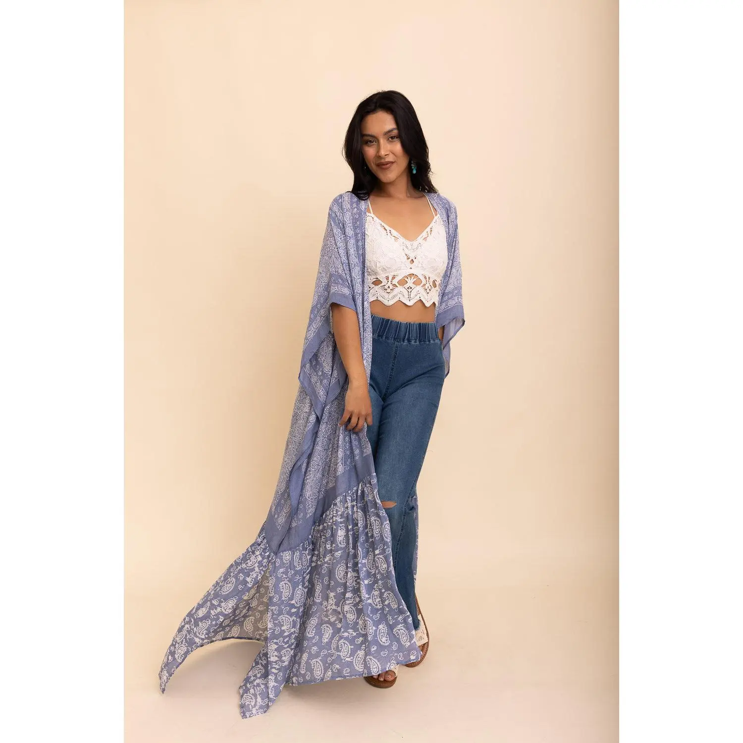 Paisley Free Flow Kimono Paisley Free Flow Kimono