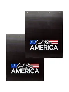 #2430GBA God Bless America Mudflap - 24" x 30" x 3/16" Poly - 1 Pair