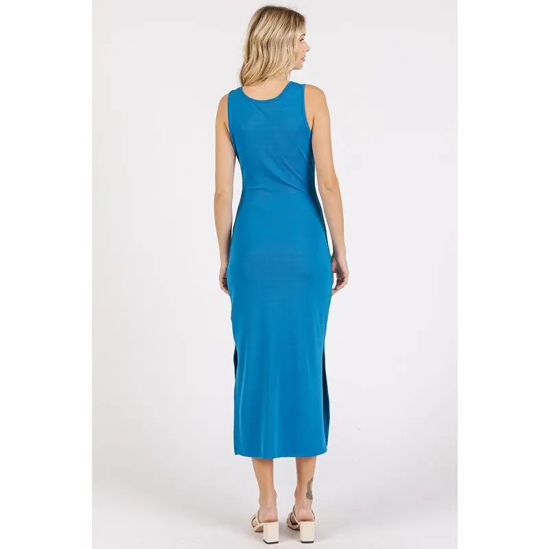 92 polyester 8 spandex dress Rayon Ribbed Stretch Bodycon Dress