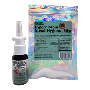 Hypochlorous Acid Neti Spray, Sinus Plumber - Targets Airborne Particles, Cleanses and Moisturizes, Natural Nasal Care for Personal Hygiene