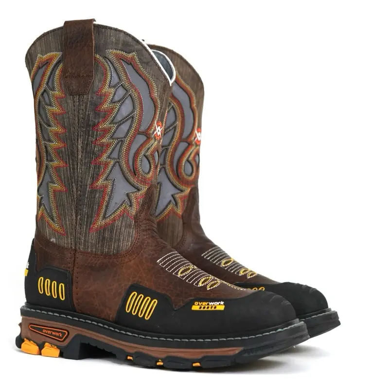 2024 Acero Cafe Mens work boots Botas de trabajo Square Toe  display picture 1