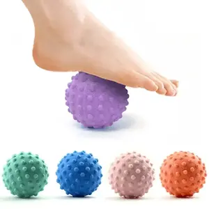 Muscle Massage Ball, Lightweight Tpr Yoga Ball, Back & Foot Massager, Home Gym Accessory, Ideal for Muscle Relief, Yoga Equipment, Body Care