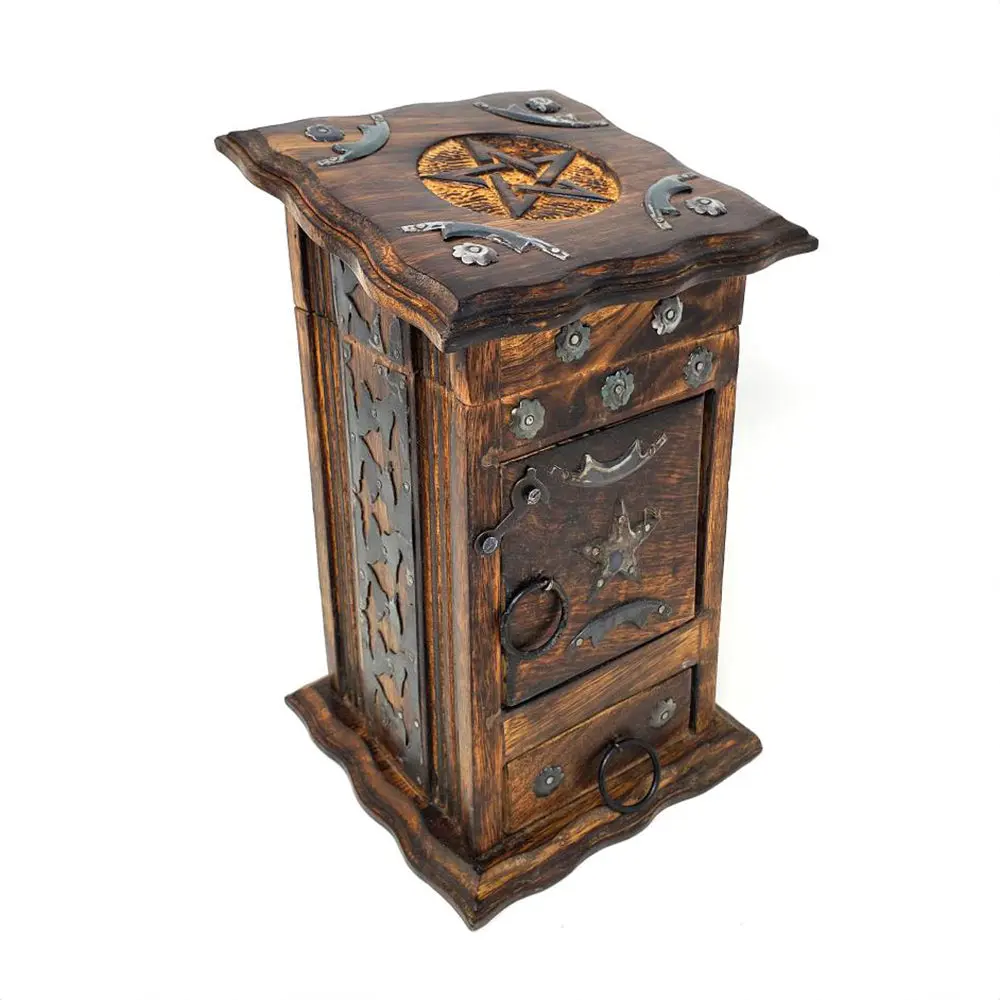 Pentagram Star Herb Cupboard