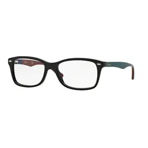 Ray-Ban Matte Black Grey Eyeglasses RX5228-5544-55