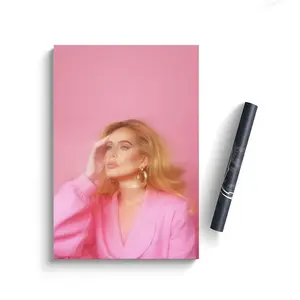 1PC Singer A-Adele Poster Self-Adhesive Waterproof Art Sticker, Aesthetic Minimalist Wall Poster for Coffee Shop, Bar & Home Room Decor