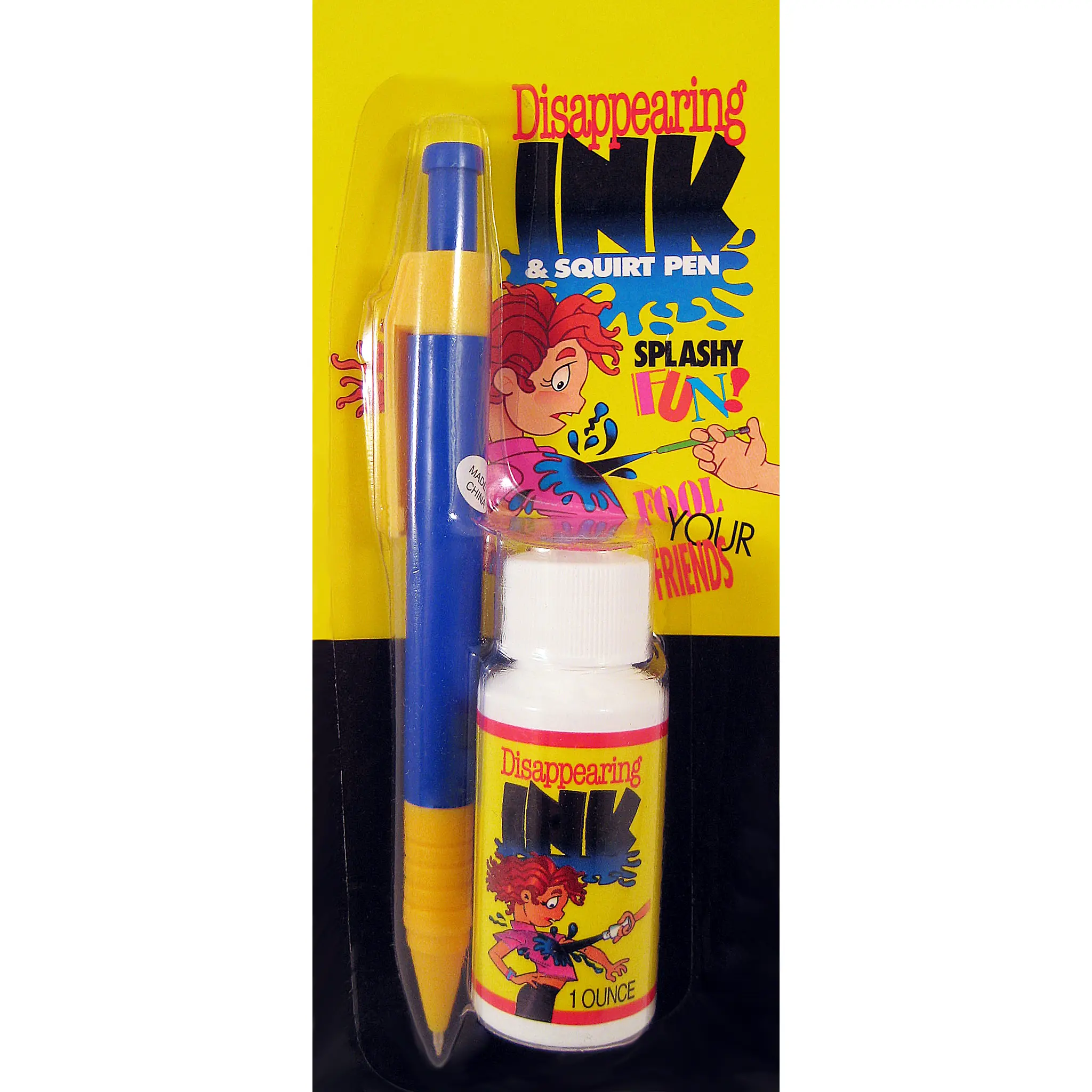 Disappearing Ink Pen, Novelty Gag Toy for Kids & Teens, Classic Toys for Pranks & Playtime