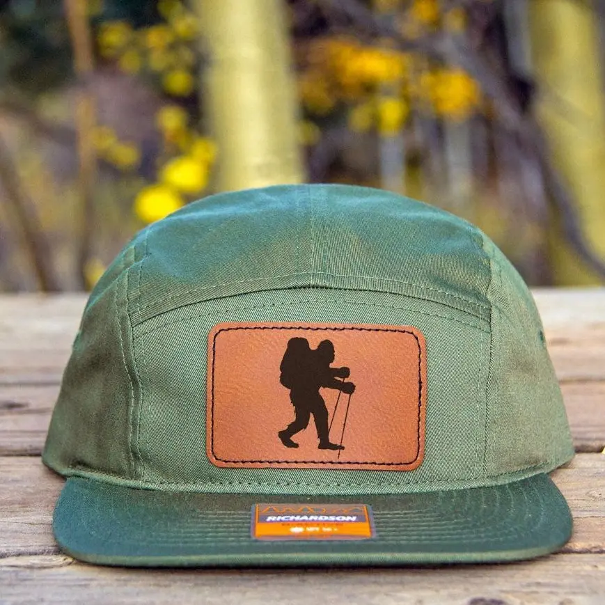 Sasquatch Backpacking Camper Hat 5 Panel