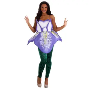 Women's Iris Flower Costume
