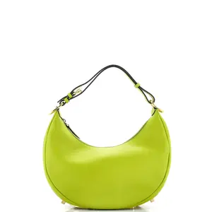 Pre-owned FENDI Leather Shoulder Bags Fendigraphy Bag Small by Rebag