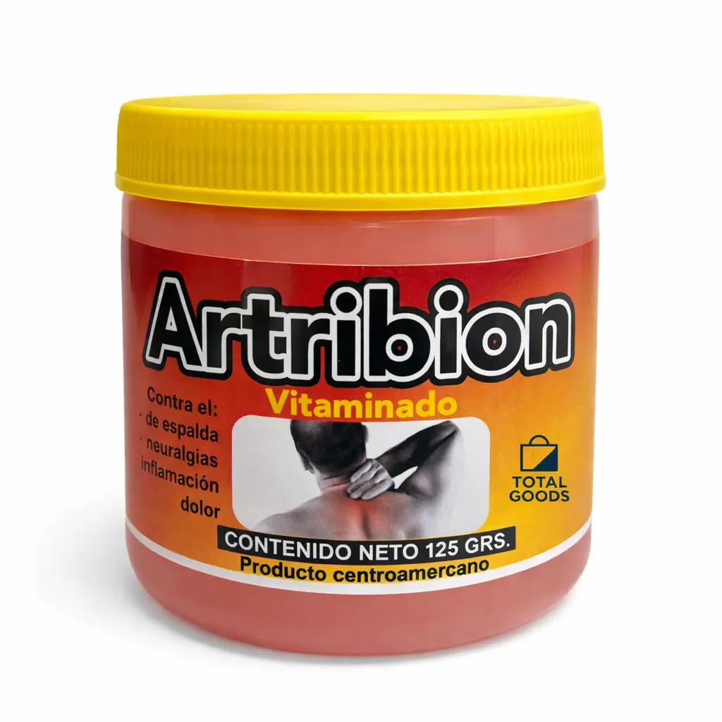 Artribion Vitaminado 125g Muscle Relief Gel - 100% Natural Ingredients, Tight Muscles Relief, Post-Workout Massage Gel for Body Care, Postworkout, Muscle Pain Relief Massage Oils