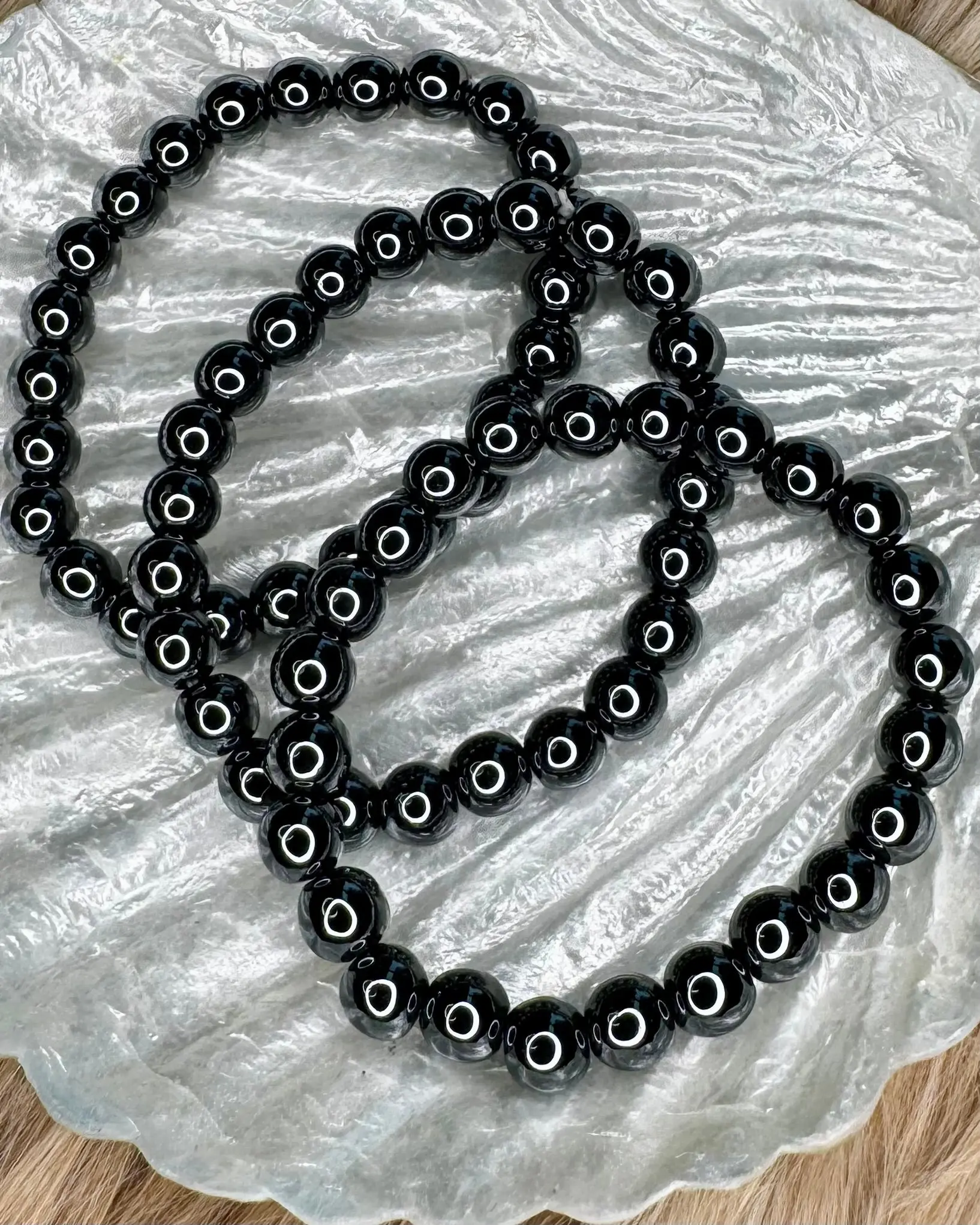 Hematite 8mm Sphere Bracelet
