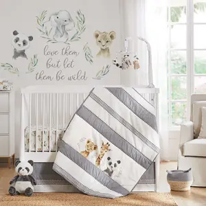 Mozambique 4PC Crib Bedding Set