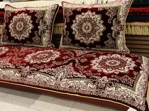 Luxury RED Afghan Toshak Cover Set R05 | Velvet High Quality | Custom Made Toshak Set