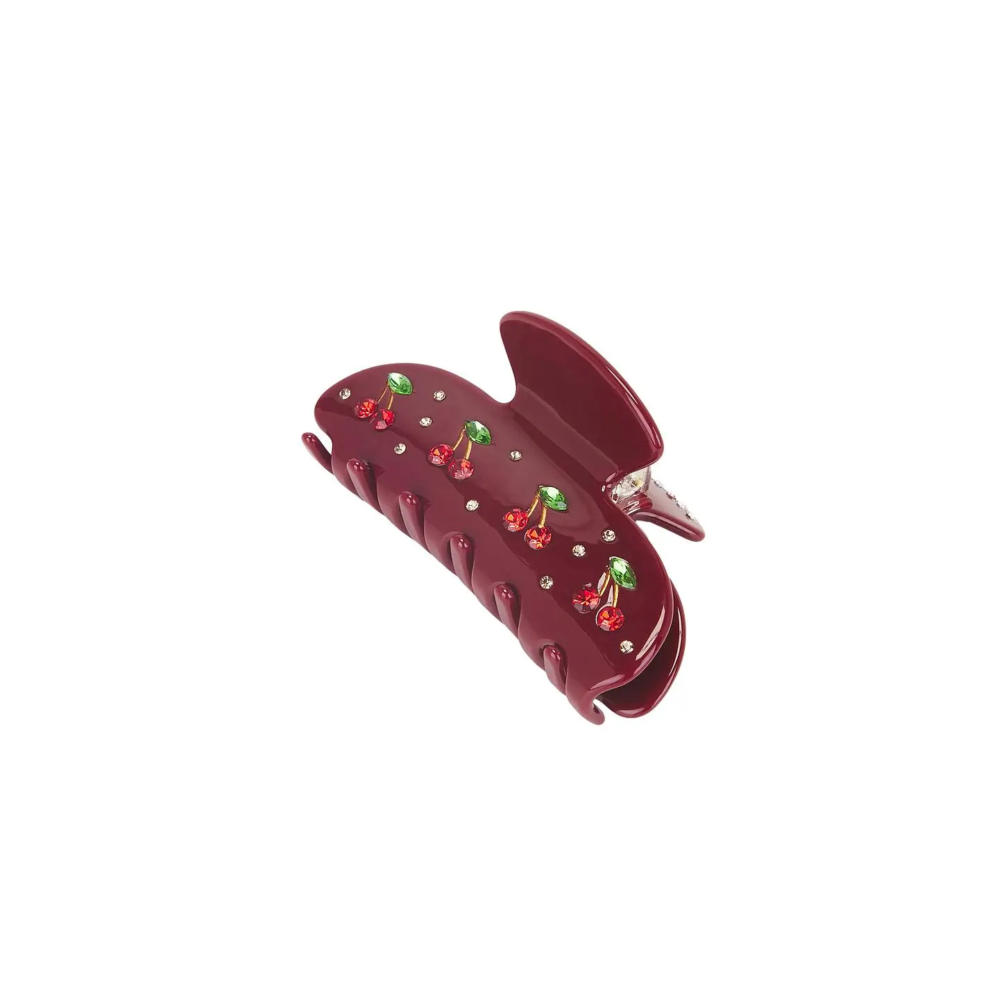 Emi Jay Sweetheart Clip in Bordeaux Cherry Pie