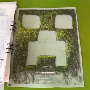 Minecraft The Movie Merch Creeper Steve Video game Kids Design DTF Heat Transfer HOT Peal Press Shirt Transfer