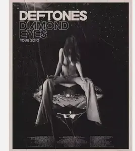 Deftone diamond eyes tour 2010 poster (Unframed)