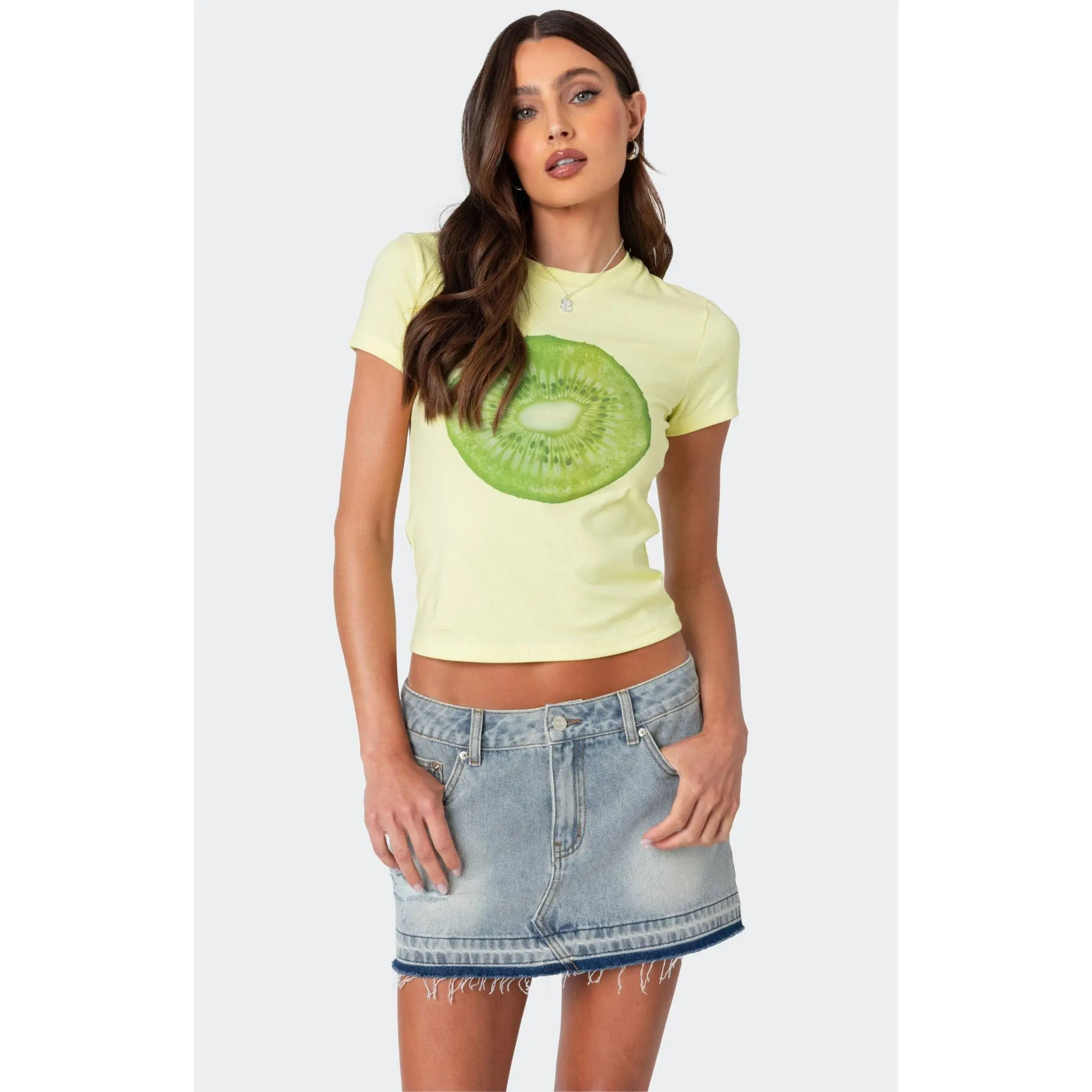 Edikted Women's Kiwi T-Shirt