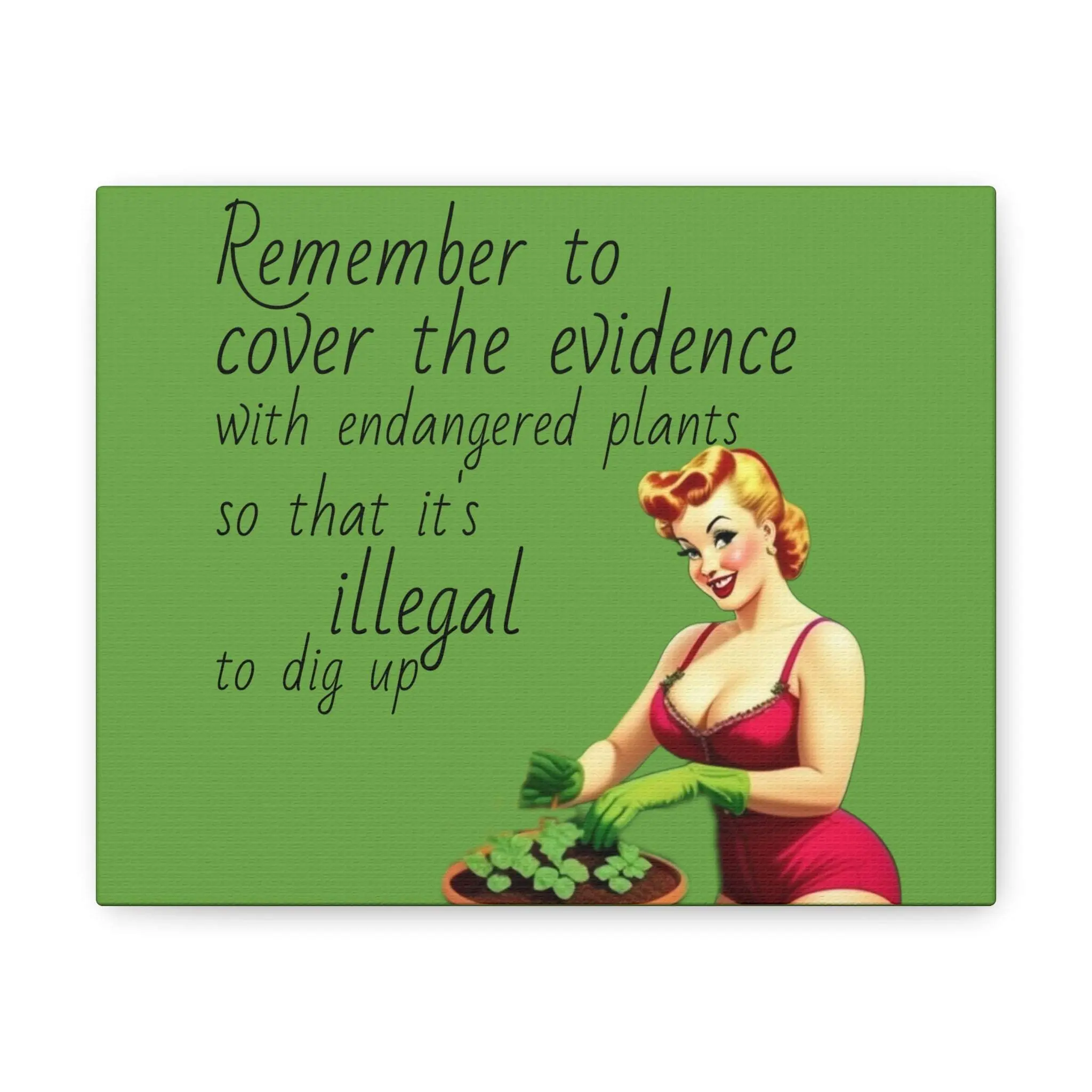 EVIDENCE Canvas Gallery Wrap