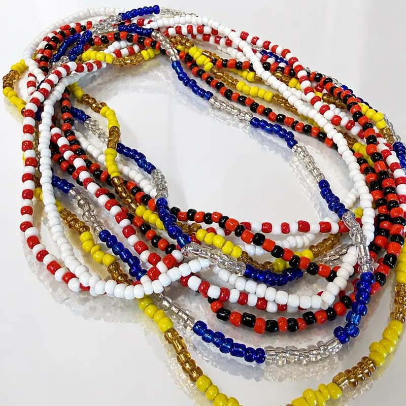 Orisha Eleke set - Collares for Lukumi - Elegua Obatala Shango Yemaya Oshun