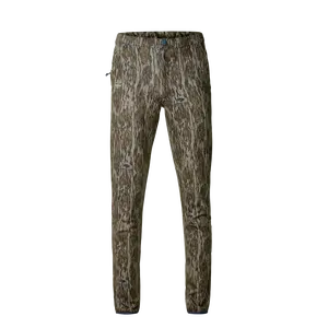 Outbound Wader-Jogger Pants in Mossy Oak Bottomland All Seasons Durable Polyester Microfleece Lycra Binding Secure Fit with Drawstring Closure