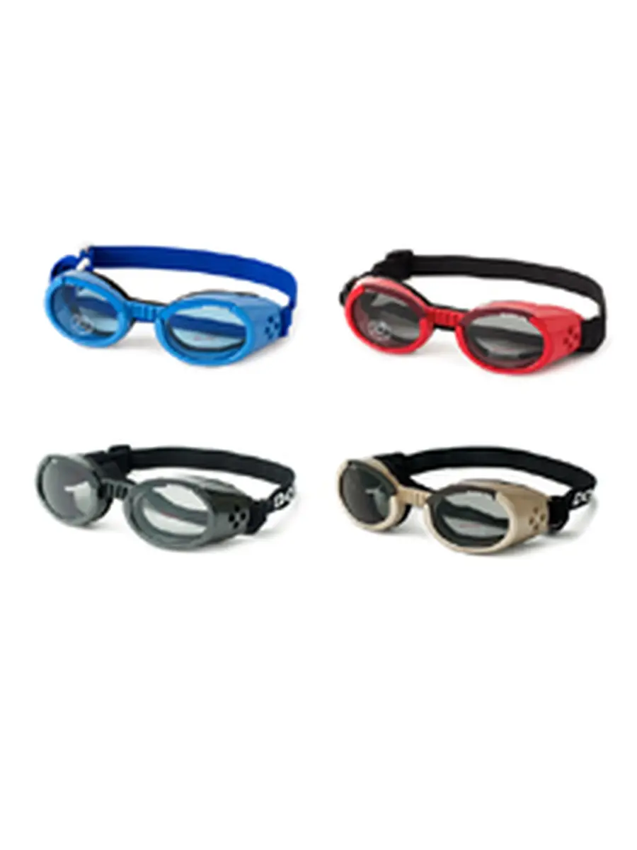 Doggles DODGILXL-04 Doggles - ILS XL Shiny Blue Frame with Blue Lens