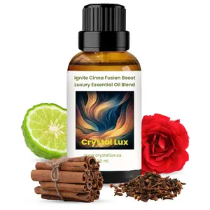 Ignite Cinna Fusion Boost Luxury Essential Oil Blend 30ml by Crystal Lux
