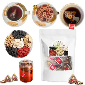 Kidney tea formula Ginseng  - Five Treasure Tea Combination Scented Tea Treasure Tea RedDate Wolfberry Tea Men's Tea Health TeaMulberry Herbal Formula Happiness Tea